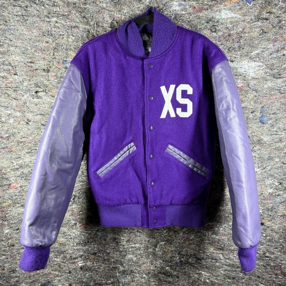 Neff | Jackets & Coats | Neff Letterman Varsity Jacket Xs Wool Blend ...